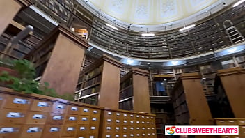 Preview 1 of Bonny Banx - Library of Lust - 18yo Lesbians at ClubSweethearts