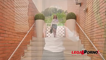 Preview 1 of Xxxtransexuales En Espanol - Nerdy stunner Paola Guerra sucks and rides big hard dick for loads of cum GP230