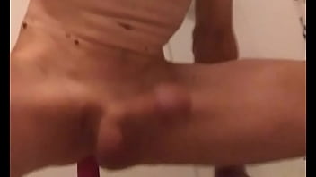 Preview 3 of Chin Ees - Me riding my pink dildo