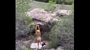 Preview 3 of Fast Squrting - I was caught naked doing yoga in the middle of the forest,  do you want to know what happened next? ???? #outd...