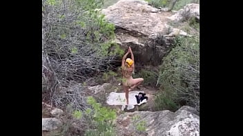 Preview 4 of Fast Squrting - I was caught naked doing yoga in the middle of the forest,  do you want to know what happened next? ???? #outd...