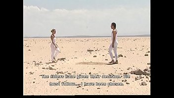 Preview 1 of 14 Sal Ki Seel Band Ladki Ki Bf - Excellent blonde lady in white gets dick in her tight asshole in the middle of the desert