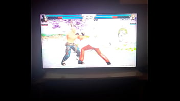 Preview 3 of Bludin Sex - Gozando demais vendo tekken