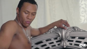 Preview 4 of Tamanna Sex Xxx Videos - Black male stripper and his sensual dance on the bed
