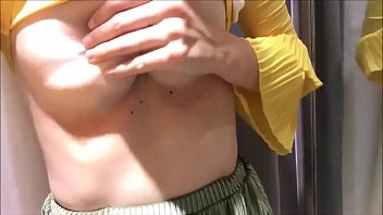 Preview 3 of Xxxvideoj - Slutty Teen Pleasing Herself In A Chaning Room