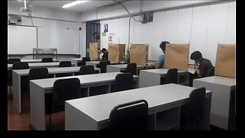 Preview 1 of New 3piking In - Estudiantes en preparaci&oacute_n para Iberoamericana de f&iacute_sica reciben tremenda follada por el calvo de OLCOFI en prueba de laboratorio