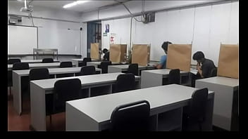 Preview 4 of New 3piking In - Estudiantes en preparaci&oacute_n para Iberoamericana de f&iacute_sica reciben tremenda follada por el calvo de OLCOFI en prueba de laboratorio