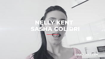 Preview 1 of Anal Porn 11 - Nelly Kent tries anal fisting with Sasha Colibri Part 1 IV219