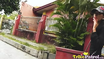 Preview 2 of Full Small Uganda - Flat-chested Asian spinner banged and facialed