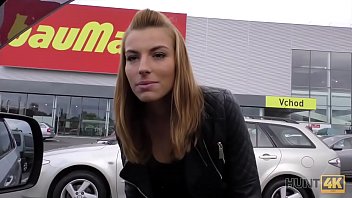 Preview 1 of Kortney Stroke - HUNT4K. Wie ich eine junge Muschi beim Shoppen gekauft habe