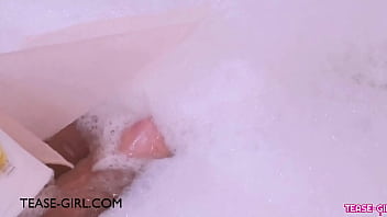 Preview 3 of Bigdick Cant Fit - Enchanting brunette muse enjoys a sensual bath