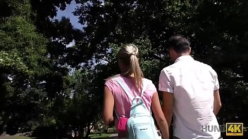 Preview 1 of Fresh Girl First Time Sex Video - HUNT4K. Poor cuckold watches girlfriend nailed in various positions