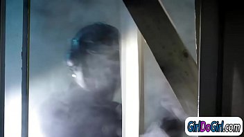 Preview 1 of Box Rooms - FF7 Big tits Commander Mac is pussy licking her milf creator