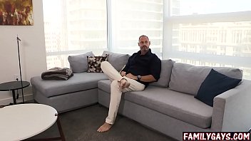 Preview 1 of Cum Candy - Gay stepdad takes care of heart broken step son