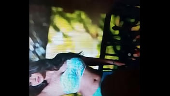 Preview 2 of Xxnx Sunny Leone Com - Cum tribute to sexy actress Nabha Natesh
