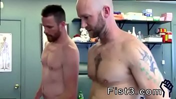 Preview 3 of Cum In Glass Dancing Bear - Gay boy emo xxx first time First Time Saline Injection for Caleb