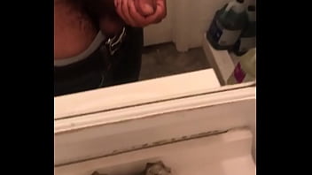 Preview 2 of Colmek Sex - Stroking dick at work