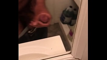 Preview 4 of Colmek Sex - Stroking dick at work
