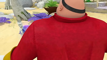 Preview 4 of Www Sixy Download Com - Gord&atilde_o pirocudo troca de corpo com ouri&ccedil_o chupa cu enquanto 2 rob&ocirc_s fodem gostoso juntos
