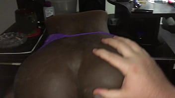 Preview 3 of Brother Accidently Xxx With Sis - balls deep in my big black ass sex toy