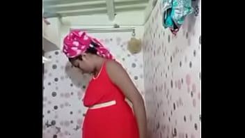 Preview 3 of Egypg - Swathi naidu wearing dress after bath part-2