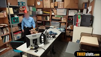 Preview 3 of Www Xxaxcom - Nervous teen thief got caught and fucked by a officer