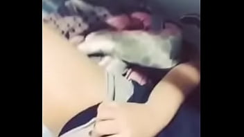 Preview 2 of She Touch Me Metro - Alone girl play with her Pussy