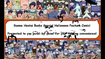 Preview 1 of Babe Oily - Ranma Halloween Comic