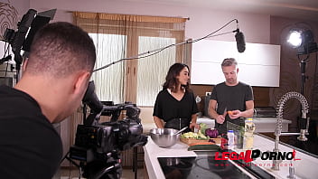 Preview 1 of Ermin Porn - TV chef Ginebra Bellucci gets her sexy asshole fucked by cameraman and host GP223