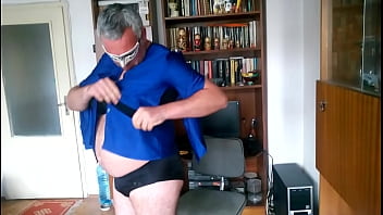 Preview 3 of Bing Brows - torn a small tight shirt