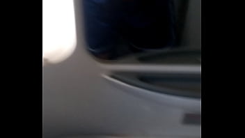 Preview 1 of Ibneler - Gozando no banheiro do bus