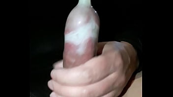 Preview 4 of Old Man Cena Zangol Xx - Huge cum in condom