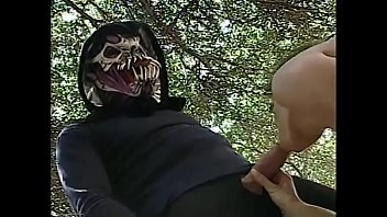 Preview 2 of Xnxcow - Lusty nympho with massive breasts Nici Sterling rides an enormous invader cock outside