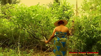 Preview 2 of 80s Tagalog Pene Movie Pinay - African Big Tits Wife Quenched Sex Drive with Hardcore Pornstar African Big Dick Dark Skin Guy