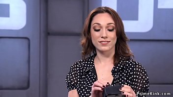 Preview 1 of Jessica Robbin Sleepover - Brunette rides Sybian and undresses