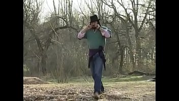 Preview 1 of Porngujrati - Gypsy Couple Hardcore Outside on a ranch