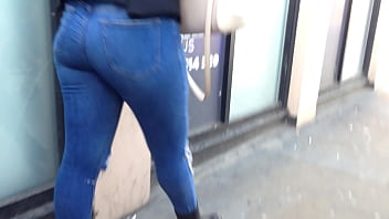 Preview 1 of Jony Sins Banyo - Candid - Latina BigButt In Tight Jeans (RM1) No:2