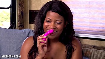 Preview 1 of Avika Goal - Watch as busty Monique Symone toys her twat