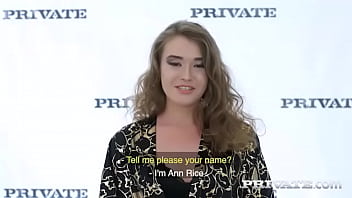 Preview 1 of Shcol Xxx Video 10yer - Private Castings: Ann Rice,  anal debut