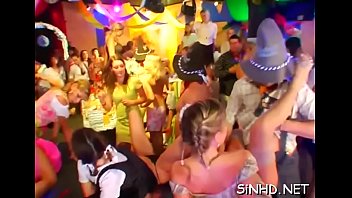 Preview 4 of Carmen Kinsley Ass - Unrestrained and wild orgy party with lusty babes and hunks
