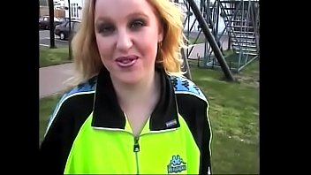 Preview 1 of Pakistani Six Vido - British blonde whore Donna enjoying hard black schlong in her tight teen&#039_s ass