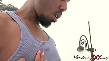 Preview 3 of Bengali Bedweb Xxx Hd Video - Cute black guy plays with his big black cock and fleshlight
