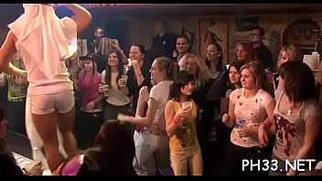 Preview 1 of Nastya Brandy Hot - A lot of ladies are sucking jocks and having group sex at play ground