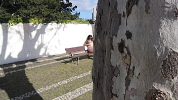 Preview 1 of Big Sixci - My StepMom Seduces a Stranger and Allows Herself to be Touched on the public Street