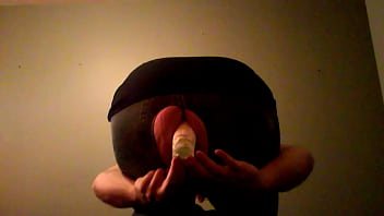 Preview 3 of Xxxxx Dog Girl Hd Video - Ass gets rammed by home made dildo