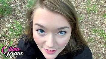 Preview 2 of Tease Restrain - Hot Teen POV Outdoor Blowjob
