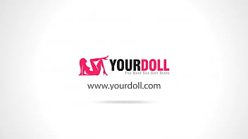 Preview 2 of Xxi Video Dog - HOT blonde busty sex doll,  blowjob anal deepthroat fantasies