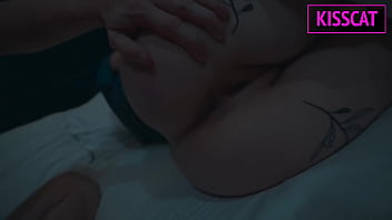 Preview 2 of Rogue Tube Tour Usa - Step mom fucks with step son till twice cum in shared hotel room with one bed