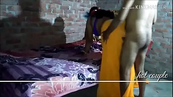 Preview 2 of Nepal Porn Videos In Saree - hot desi bhabhi in yallow saree peticoat and blue bra panty fucking hard leaked mms