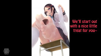 Preview 1 of Sajini Anty Hot Sex Video - Anime Feet Jerk Off Challenge 3 YourAnimeAddiction